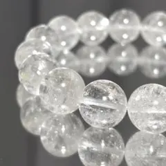 ワ*郎様 水晶 ✧ 浄化・調和・心を整える　粒13mm 内径19cm