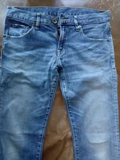 ユニクロ　UJ　ストレートデニムパンツ ブルー　160/66A