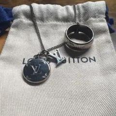だいなま&ブラザー ！ LouisVuittonブラックネックレス だいなま&ブラザー 様専用！ LouisVuittonブラックネックレス - メルカリ