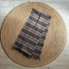 80s 90s burberrys マフラー カシミア