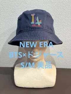 NEW ERA ハットBTS x MLB Dynamite ドジャース 美品