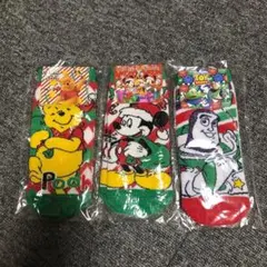 【3足セット】ディズニーキャラクター　プーさん　ミッキー　バズ