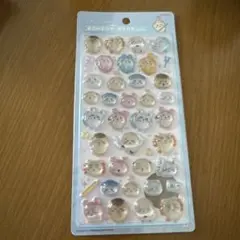 ボンボンドロップシール　ちいかわ　みんなポーズ