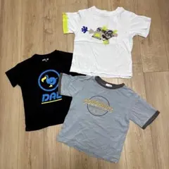 3枚セット120cm Tシャツ　スプラトゥーン、あつ森、その他