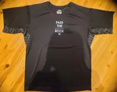 PASS THE ROCK Tシャツ(ブラック)XL寸