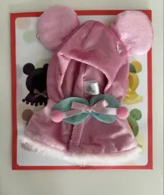 ディズニーストア　シークレットポンチョ　ピンク　桃　disney ユニベア