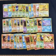 旧裏　38枚セット　かぶりなし　ライチュウ入り