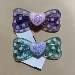 ディズニーリゾート　アリエル　ラプンツェル　りぼん　ヘアアクセサリー