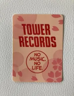 TOWER RECORDS 桜ステッカー