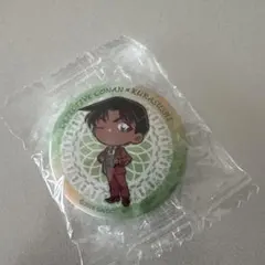 服部平次 缶バッジ くら寿司 コラボ ビッくらポン景品 名探偵コナン