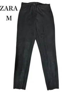 ZARA BASIC ブラッスエード風 スキニーパンツ レディース M