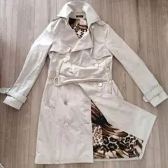 EGOIST トレンチコート　ヒョウ柄