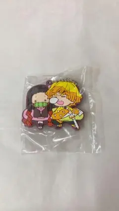 鬼滅の刃 ラバーストラップ 我妻善逸、竈門ねずこ