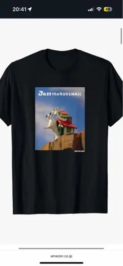 Jam the Housnail Tシャツ Lサイズ 黒