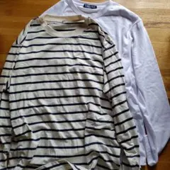 特価❗300円!超古着メンズ長袖Tシャツ2枚セット『Lサイズ』⑬