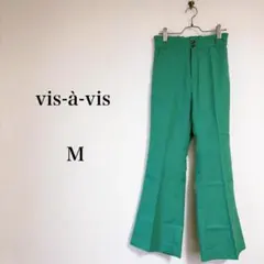 vis-à-vis（M）フレアパンツ センタープレス 美脚 ハイウエストのサムネイル