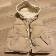 ZARA KIDS ダウンベスト フード付き