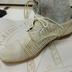 SARTORE メッシュ レースアップシューズ ベージュのサムネイル