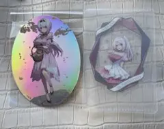 にじさんじ 椎名唯華OS特典 ホロカード オーロラステッカー