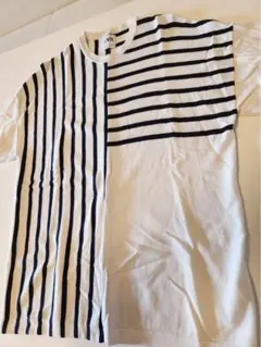 ZARAコントラストストライプ柄ジャカードセーター値下げ不可