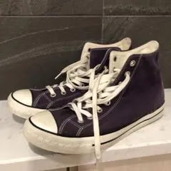 レア！CONVERSE COACH コーチ ハイカット 紫 US 9.5