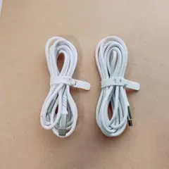 TYPE-C タイプC ケーブル 2本 2メートル USB-C