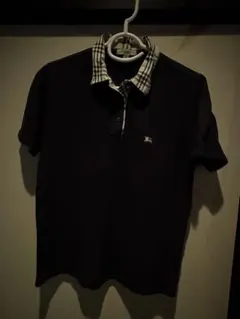 BURBERRY LONDON ポロシャツ ネイビーブルー Mサイズ