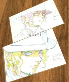 鬼滅の刃 お楽しみくじ チェキ風ブロマイド/缶バッジ/クリアカード