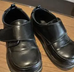 ブラック フォーマルシューズ 19.0 キッズ 入学式 結婚式