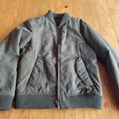 MA-1 ブルゾン　ジャケット　濃いカーキ