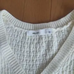 niko and ... アイボリー ニットベスト