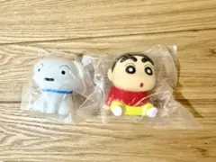 ガチャガチャ クレヨンしんちゃん ミニ貯金箱 しんちゃん シロ