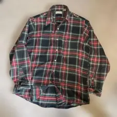 80's エルエルビーン USA製 タータンチェック シャツ