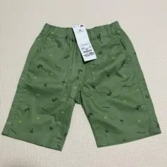 新品90cmオリーブグリーン パームツリー ハーフパンツ 半ズボンのサムネイル