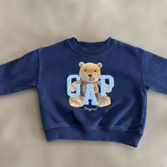 GAP クマ刺繍 トレーナー 12-18ヶ月