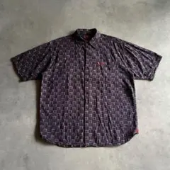 90s Ecko unltd. 刺繍 半袖シャツ HIPHOP エコー 総柄のサムネイル