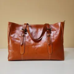 トートバッグ ライトブラウン