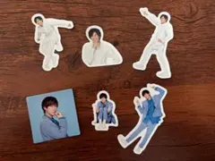 Snow Man 阿部亮平 フレークシール 6枚セット ポートレートシリーズ