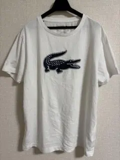 【LACOSTE SPORT】ワニロゴ Tシャツ ホワイト Lサイズ