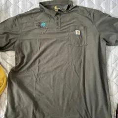 Carhartt ポロシャツ 2XL TALL オリーブグリーン