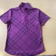 Burberry GOLF メンズオレンジ ハーフジップ ゴルフシャツ Lサイズ