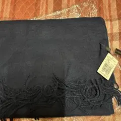 MICHEL KLEIN ネイビー ストール FS3AS-90050