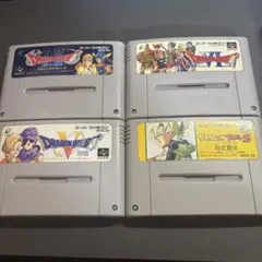 スーパーファミコン ゲーム4本セットジャンク品