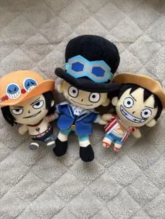 ワンピース ぬいぐるみ ルフィ　サボ　エース 3体セット