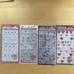 BONBON DROP キャラクターシール 4枚セット