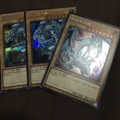 遊戯王　青眼　ブルーアイズホワイトドラゴン　絵違い　シークレット