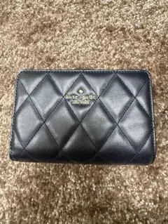kate spade ブラック 二つ折り財布