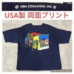 USA 90s CONVERSE ALL STAR Tシャツ ネイビー 1994