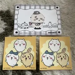 ちいかわショップ　ノベルティ カード ステッカー