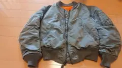 USA製 ALPHA 68年 MIL-J-8279D MA-1 カーキ　グリーン